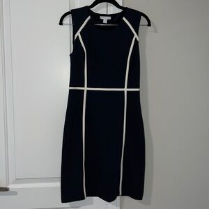 New York & Company - navy blue dress- size XS (fits like a small)